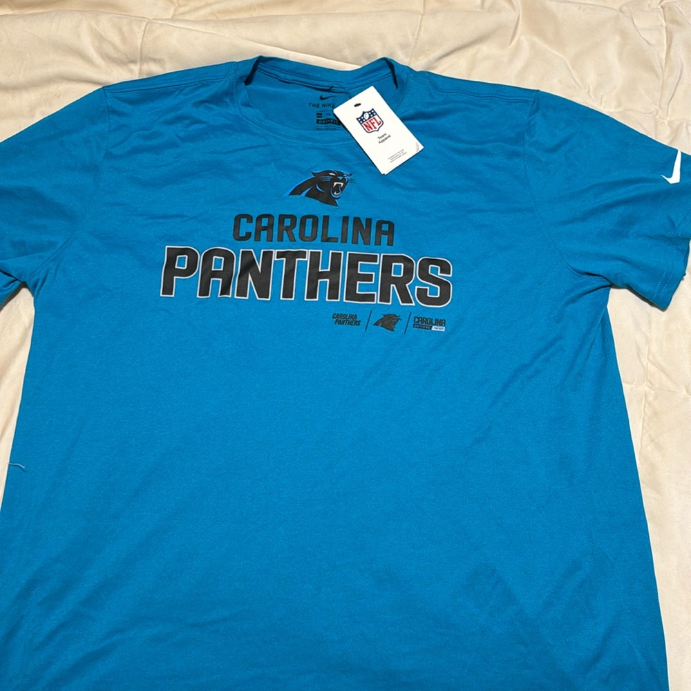 Brand new, Carolina Panthers Nike dri-fit tshirt WITH TAGS!!
